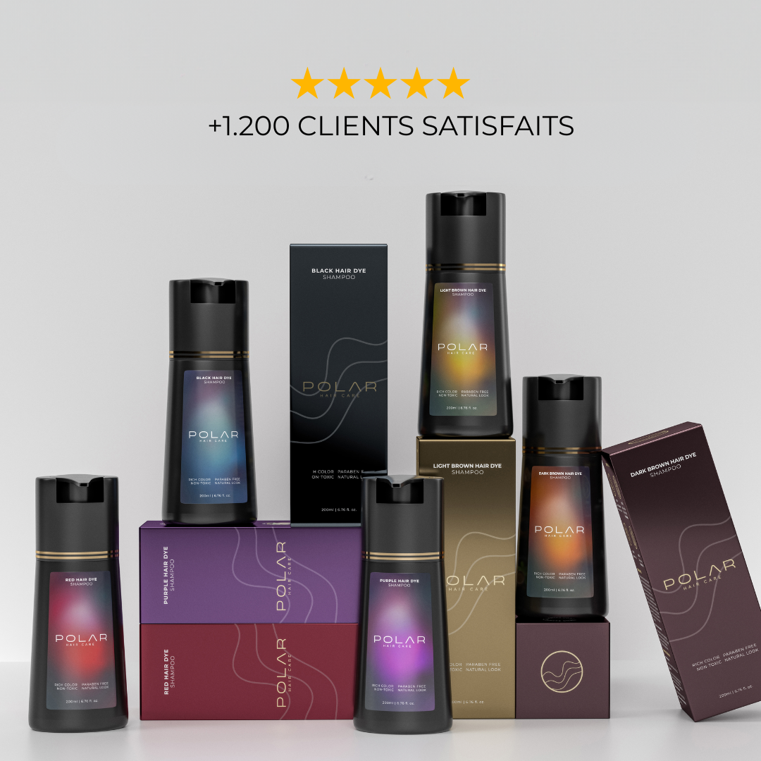 Polar Hair™ – Shampoing couvrant cheveux blancs
