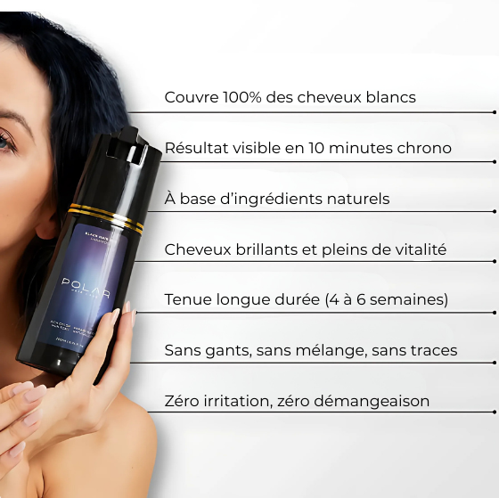 Polar Hair™ – Shampoing couvrant cheveux blancs