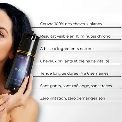 Polar Hair™ – Shampoing couvrant cheveux blancs