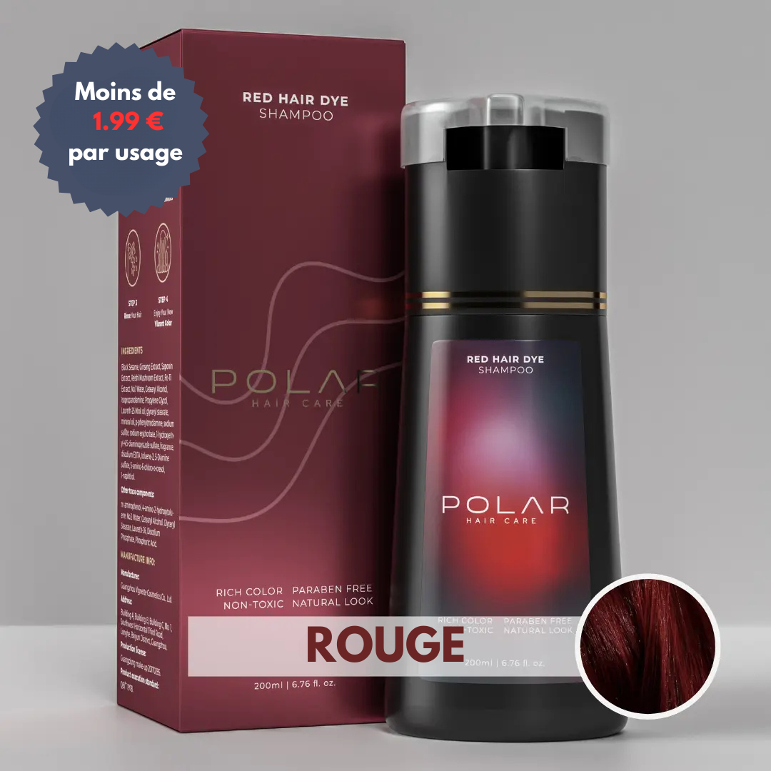 Polar Hair™ – Shampoing couvrant cheveux blancs